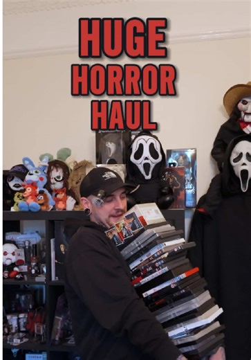 Massive Horror DVD Haul from Charity Shops