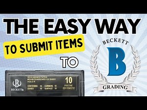The BEST Way To Submit Cards To Beckett In 2025!