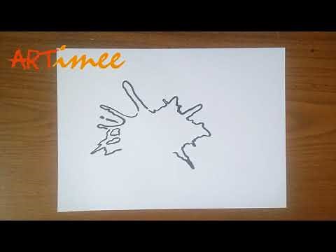 How to Draw Blood Splatter