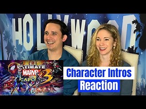 Ultimate Marvel vs Capcom 3 Character Intros Reaction