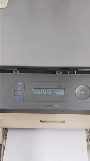 HP Laserjet mfp 136w install toner cartridge fix | Easy Solution #shorts #toner #hp #printer #getfix