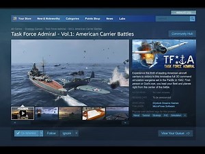 Introduction to Task Force Admiral Vol. 1: American Carrier Battles