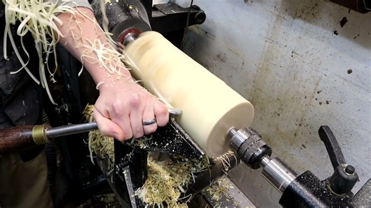 From Timber to Flask: Woodturning a Custom Water Bottle