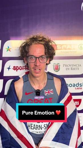 Bronson Hearn-Smith European 200m Gold Reaction — Pure Emotion