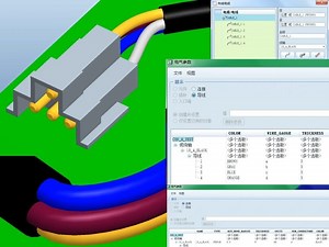 ProE电缆布线设计视频教程之多芯线缆创建方法详细说明
