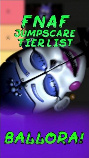 FNAF Jumpscare Tier list Day 29! Ballora!