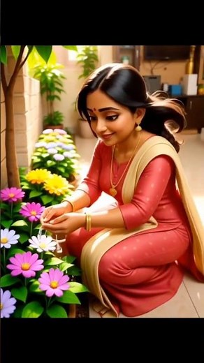 AI made it animated…the love is real 😍❤️ #mom #trendingshorts #india