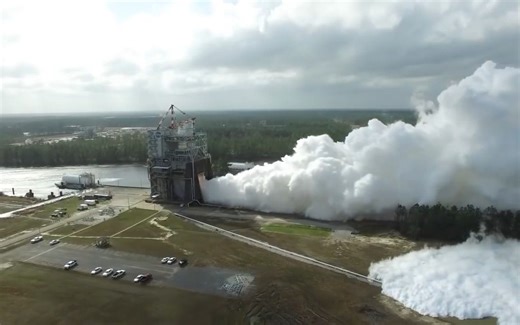 RS-25 极限功率测试，史上最强火箭发动机