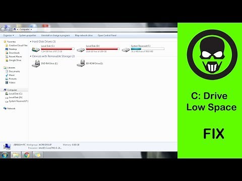 C : Drive keeps filling up automatically , Low space [Solved]
