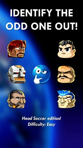 IDENTIFY THE ODD ONE OUT - HEAD SOCCER EDITION! #1