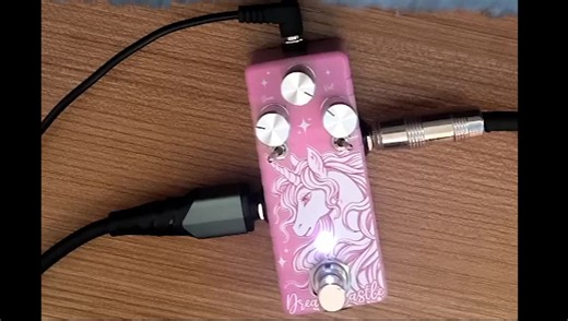 Musontek 高增益 核 dream castle 激励过载前卫电吉他单块效果器吉他单块效果器试听视频