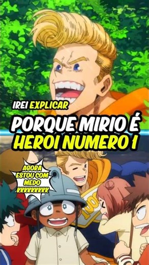 🏆🌽 Porque Mirio é o Número 1!? Boku no Hero
