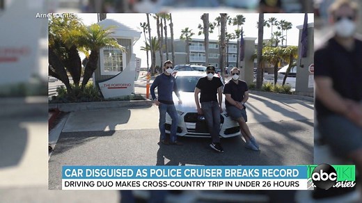 4.4K views · 63 reactions | RECORD-SETTING CANNONBALL RUN: Two men just reclaimed their record, completing the drive from NYC to LA in less than 26 hours. Will Ganss reports. | World News Now | Facebook