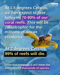 Here's what will happen if the earth heats up by another 2 degrees Celsius. | News.com.au