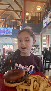 We go to @sixflagsmagicmountain pretty often, and we always have such a hard time finding something Hannah is able to eat. Whenever we go anywhere for the whole day, Hannah has a hard time eating in unfamiliar places and finding things that she knows are safe. We always bring her safe foods with us, but it would be amazing to find something that she can consistently eat when we are here. We often eat at this one particular restaurant and Hannah decided she wanted to see if she would like the ham