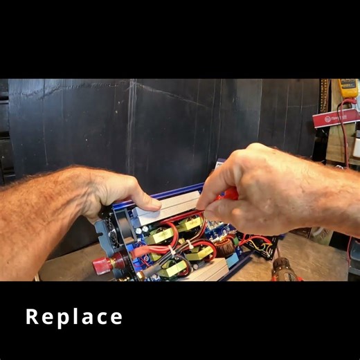 Inverter fuse replacement
