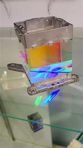 x-cube #science #scienceexperiments #learnontiktok #laser