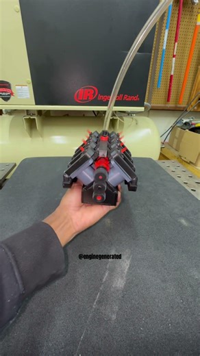 This V8 Engine Fits In My Hand 🤲🏾