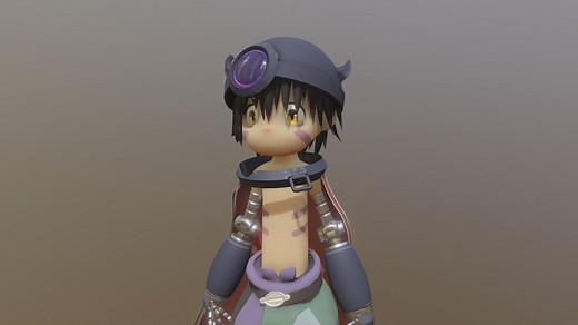 Reg - Made in Abyss - Download Free 3D model by Lerkel (@AnDrOiDZX)