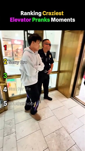 Ranking Craziest Elevator Pranks Moment 😂😜 #prank #viral