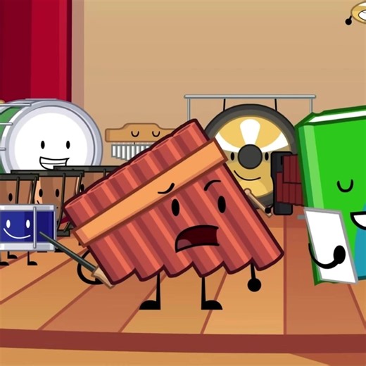 the bfdia 22 clip is seen as book demands the band to play du bist gut genug, which meme surfaced on june 6th, 2026 #osc #fyp #bfdi #inanimateinsanity #tpot
