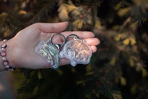 Acrylic Frog Keychain, Rain Frog Charm, Toad Keyring, Clawed Frogs - Etsy