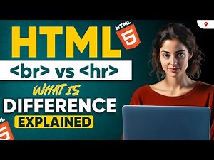 br tag in html | hr tag in html | Line Break vs Horizontal Rule | Difference Between br and hr #html