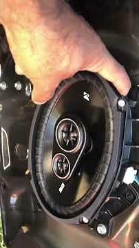 2009 Camry door speaker upgrade.
