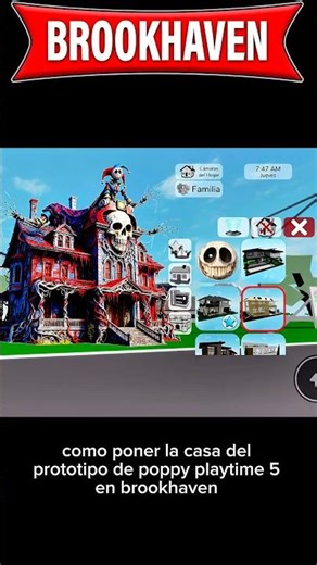 How to put the prototype house in Brookhaven 🏡 rp #shorts #viral #brookhaven