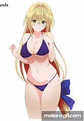 Anime Bikini Girls on Make a GIF