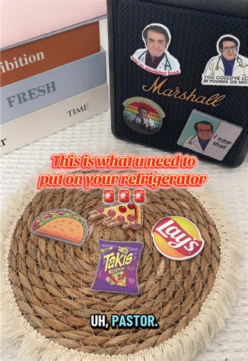 Lamo. This is my dear Kimberly’s idea. Let’s all put one in front of our refrigerator 🤣#diy #fyp #Drnow #acrylic #crafting