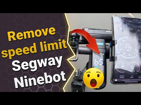 How to Remove Speed Limit on Ninebot F2 Pro, G30 Max, E2, G2 & More | Bypass Speed Limit