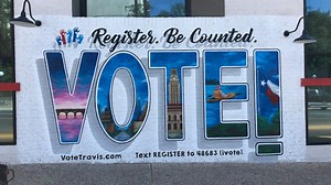 New Austin mural created to inspire Texans to vote