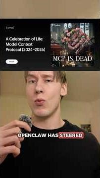 MCP is(n't) dead. When to use MCP, CLI or API?