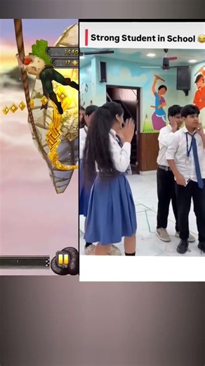 Strong student in school 💪❤️ #sejalgabashorts #The unique viral contant 1M view new viral contant 1M