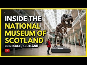 Inside The National Museum of Scotland - Edinburgh, Scotland