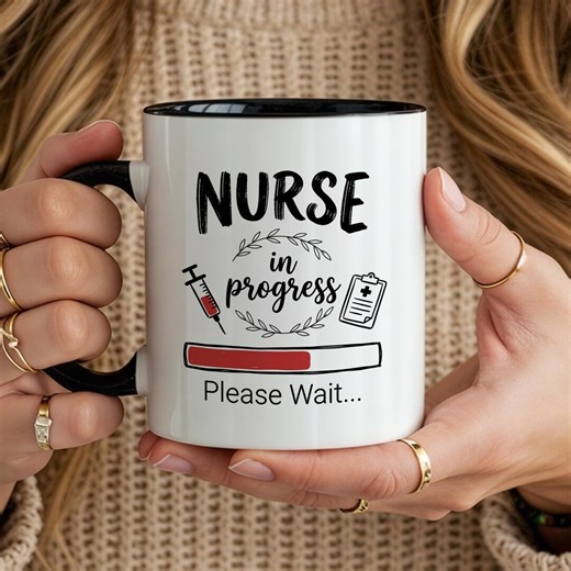 Nurse in Progress Coffee Mug, Future Nurse Student Gift - Etsy