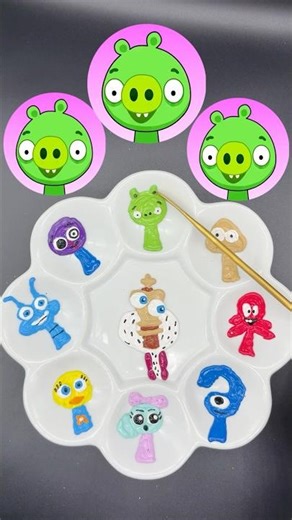 Painting Sprunki Characters Mixing Into a New Color! Can You Guess It?#colormixing