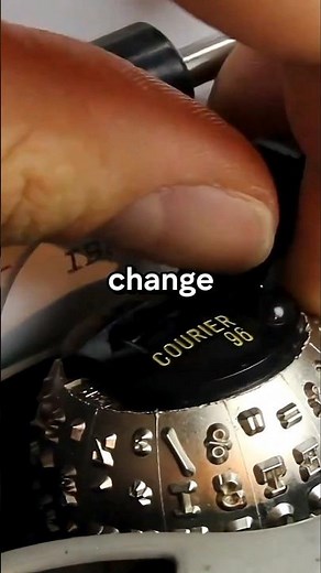 The IBM Typeball That Reinvented Typing Machines #usa
