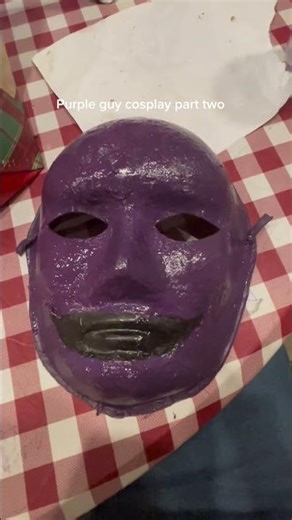 Purple guy cosplay part 2 upgrades to mask