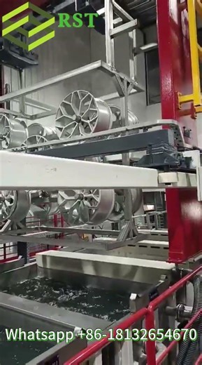 Gantry Pre-treatment of Anodizing for Automobile Hub
