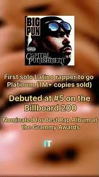 How Big Pun Made History — And Why He Didn't Live to See His Legacy