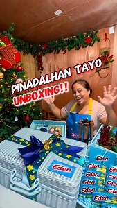 Unboxing pr kit from eden #nanayOfel #unboxing #EdenCheese #Eden #prkit | Nanay Ofel