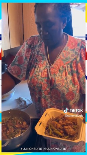 31K views · 361 reactions | Mom unloaded the clip on her about Diri Djon Djon.  Sanchalouis/Tiktok 﫣 #lunionsuite #haitianamerican #haitian #culture #caribbean | The Haitian American | Facebook