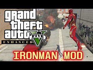 Ironman mod in GTA 5 Enhanced