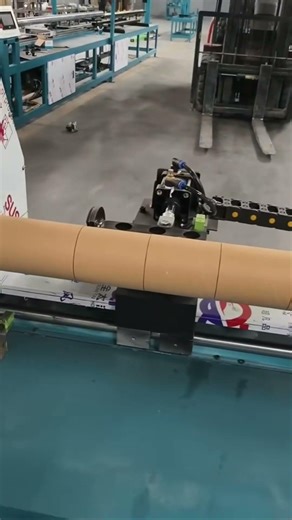 🚀Efficient & Easy! Full Auto Mini Cutter Smooth Tube Cutting#shorts #papertubemachine