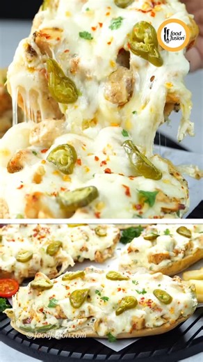 Food Fusion on Instagram: "Try these Creamy Chicken Baps! With tender chicken and veggies tossed in a luscious, creamy sauce, every bite is a flavorful delight! 😋 #FoodFusion #HappyCookingToYou"