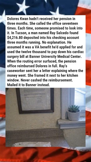 MISROUTED PENSION CHECK FUNDS STRANGER'S HEART SURGERY 💌❤️🏥