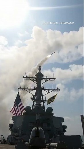 US releases footage of fighter jet and missile launch