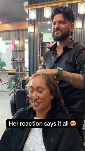 Incredible Hair Transformation Reaction